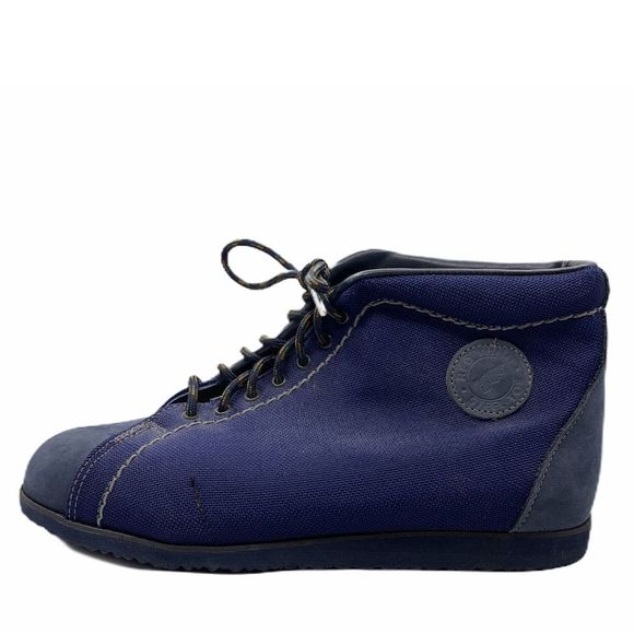 Red Wing Steel Toe Boots Blue Gray‎ Size 6.5 EE - Picture 1 of 5